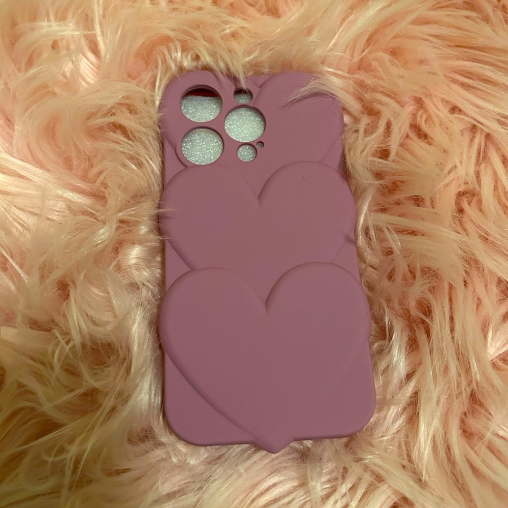Blush pink iPhone 14pro case